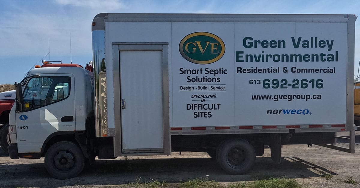 GVE Septic Maintenance Truck